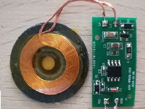 A wireless charging toothbrush solution with motor driven CST118S