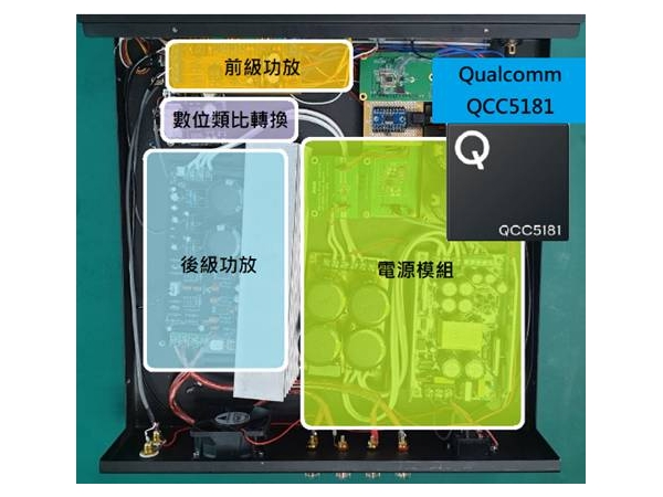 Bluetooth amplifier solution based on Qualcomm products