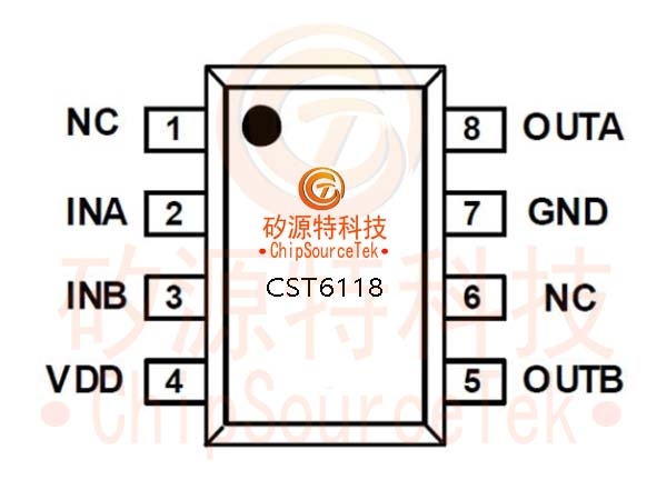 CST6118是单通道有刷直流马达bd官方网站登录入口
