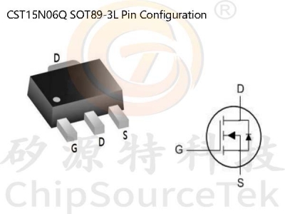 CST15N06Q SOT89-3L