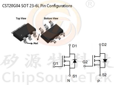 CST20G04 SOT23-6L