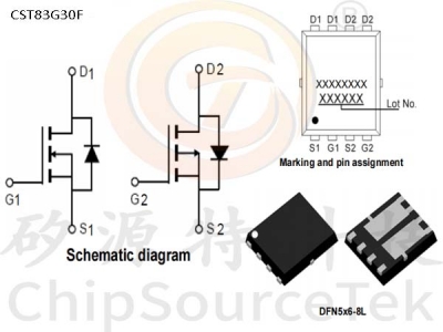 CST83G30F DFN5x6-8L