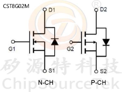 CST8G02M DFN2020-8L