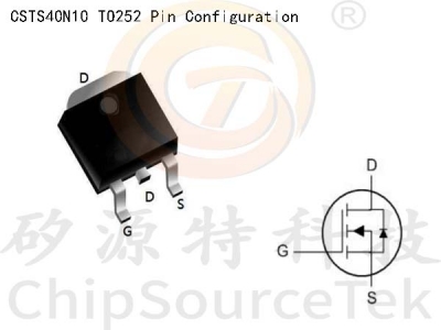 CSTS40N10 TO-252