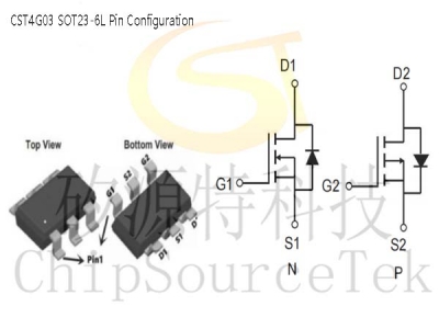 CST4G03 SOT23-6