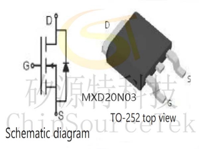 MXD20N03 TO-252