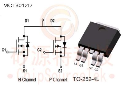 MOT3012D-TO252-4L