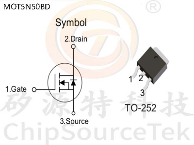 MOT5N50BD TO-252