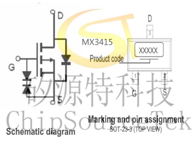 MX3415 SOT23-3