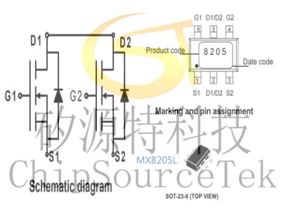 MX8205L SOT23-6