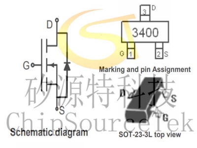 PE3400 SOT23-3L