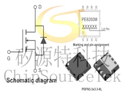 PE8260M PDFN3.3x3.3-8L