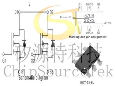 PE8706 SOT23-6