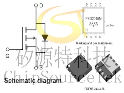 PED2015M PDFN3.3x3.3-8L